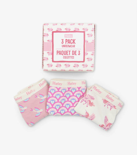 Girls 3-pack Assorted Briefs