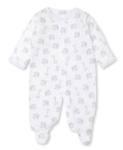 Sappy Sidekicks Footie PRT - Light Blue