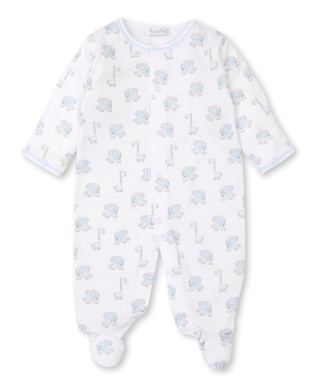 Sappy Sidekicks Footie PRT - Light Blue