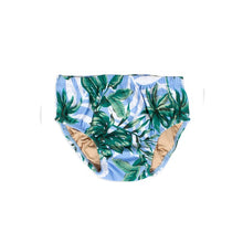 Load image into Gallery viewer, Diaper Cover - Blue Palm