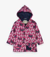 Load image into Gallery viewer, Spotted Butterflies Colour Changing Raincoat