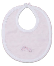 Load image into Gallery viewer, Baby Trunks Reversible Bib - Pink