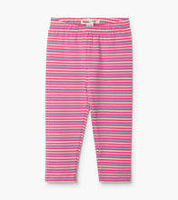 Load image into Gallery viewer, Rose Stripes Baby Leggings - Rose Violet