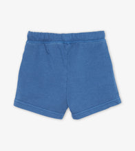 Load image into Gallery viewer, Moroccan Blue Baby Cotton Shorts - Moroccan Blue