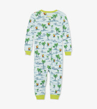 Load image into Gallery viewer, Hawaiian Tropics Organic Cotton Coverall - Corydalls Blue