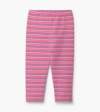 Load image into Gallery viewer, Rose Stripes Baby Leggings - Rose Violet
