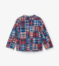Load image into Gallery viewer, Madras Plaid Blazer - Peacoat