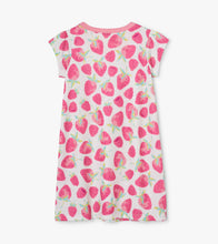 Load image into Gallery viewer, Delicious Berries Short Sleeve Night Dress - Moon Goddess