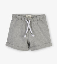 Load image into Gallery viewer, Grey French Terry Baby Shorts - Athletic Gray