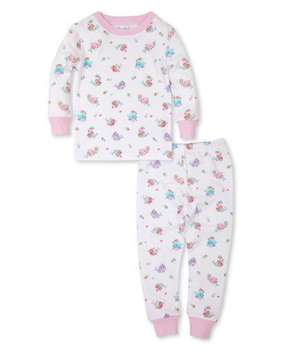 Pjs Rainbow Narwhals Pajama Set Snug PRT - Multi