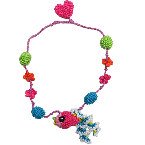 Rainbow Fish Necklace