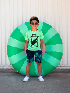 Graphic Short Sleeve Tee - Recharged - Mint