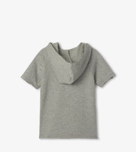 Load image into Gallery viewer, Great White Shark Raglan Hoodie - Athletic Grey