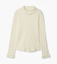 Load image into Gallery viewer, Winter Cream Turtleneck - Cami Lace