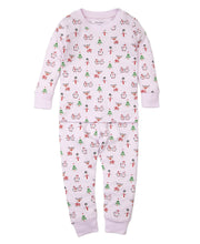 Load image into Gallery viewer, PJs Reindeer Fun Pajama Set Snug PRT - Pink