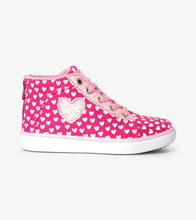 Load image into Gallery viewer, Lots Of Hearts High Top Sneakers - Pink