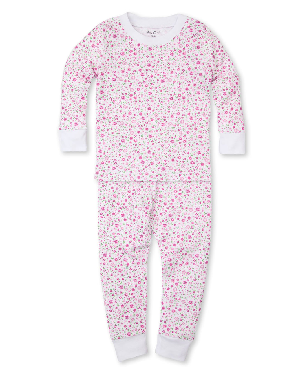 Les Petits Jardins Pajama Set Snug PRT - Fuchsia
