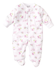 Load image into Gallery viewer, Safari Siblings Footie w/ Zip PRT - Pink