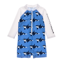 Load image into Gallery viewer, Orca Ocean LS Sunsuit