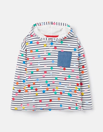 Abbie Lightweight Overhead Hoody - Baby Spot