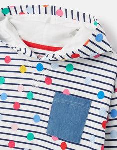 Abbie Lightweight Overhead Hoody - Baby Spot