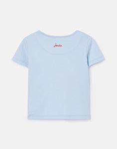 Tate SS Artwork Tee Short Sleeve - Horse Blue