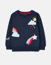 Load image into Gallery viewer, Mackenzie Artwork Sweatshirt - Navy Weather