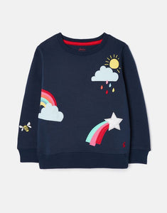 Mackenzie Artwork Sweatshirt - Navy Weather