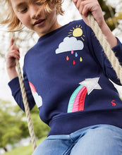 Load image into Gallery viewer, Mackenzie Artwork Sweatshirt - Navy Weather