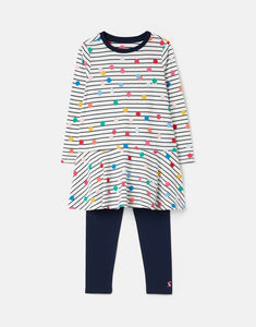 Iona Long Sleeve Dress and Leggings Set - Baby Spot