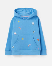 Load image into Gallery viewer, Lucas Emb Raglan Sleeve Hoody - Blue Weather