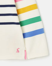 Load image into Gallery viewer, Harbour Long Sleeve Stripe &amp; Printed T-Shirt - Multi Stripe