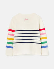 Load image into Gallery viewer, Harbour Long Sleeve Stripe &amp; Printed T-Shirt - Multi Stripe