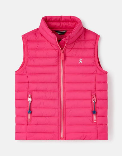 Croft Packable Showerproof Padded Gilet - Bright Pink