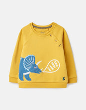 Load image into Gallery viewer, Harvey Raglan Sweatshirt - Yellow Dino