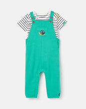 Load image into Gallery viewer, Wilbur Organically Grown Cotton Dungaree Set - Green