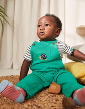 Load image into Gallery viewer, Wilbur Organically Grown Cotton Dungaree Set - Green