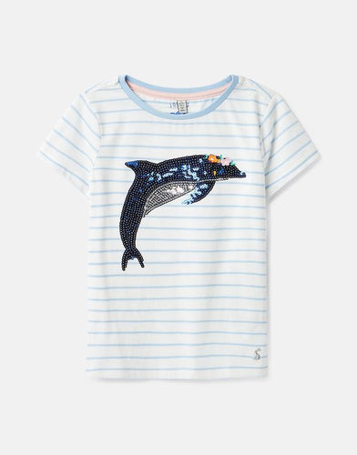 Astra Artwork Top - Dolphin Stripe