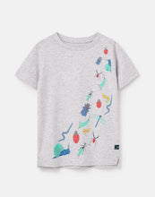 Load image into Gallery viewer, Ben Screenprint Short Sleeve T-Shirt  - Grey Bugs