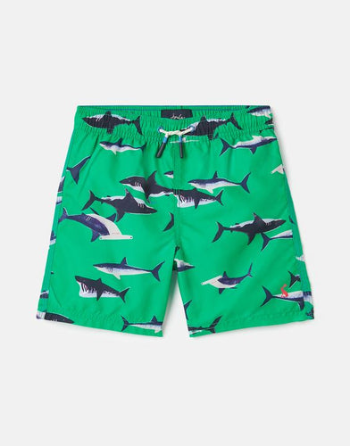 Ocean Swim Short - Green Shark