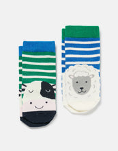 Load image into Gallery viewer, Neat Feet 2 pack of Socks - Cow Sheep