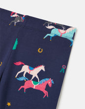 Load image into Gallery viewer, Deedee Printed Leggings - Navy Ponies