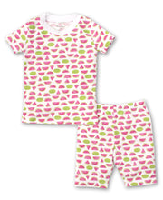 Load image into Gallery viewer, Whimsical Watermelons Short PJ Set Snug PRT - Fuchsia