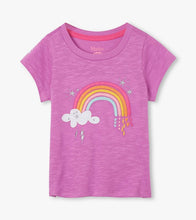 Load image into Gallery viewer, Over The Rainbow Tie Back Tee - Bodacious