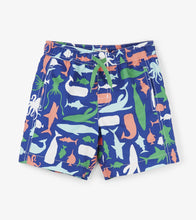 Load image into Gallery viewer, Sea Creatures Swim Trunks