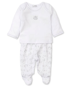 Twilight Twinkles Footed Pant Set Mix - Silver