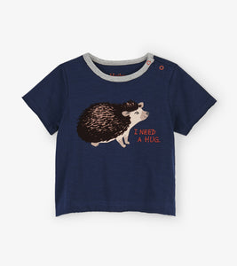 Huggable Hedgehog Baby Tee