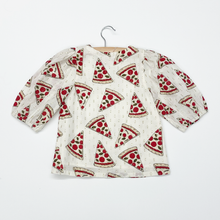 Load image into Gallery viewer, Girls Brooke Top - Pizza Party