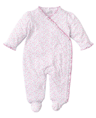 Flowering Flamingos Footie COMP - Pink