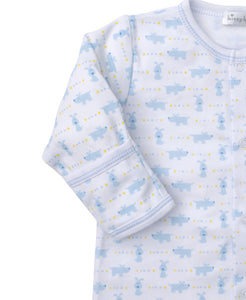 Pups in a Row Converter Gown - Light Blue